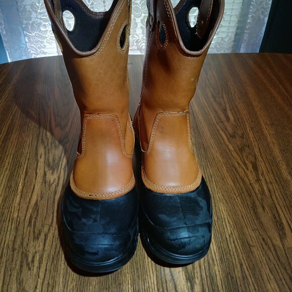 Mens 9.5M Wolverine Pull On Waterproof Composite Steel Toe Work Boots W05699 - Picture 10 of 11